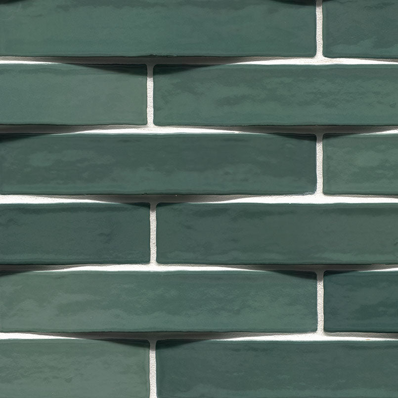 Convex Olive Porcelain MSI Field Tiles 2" X 10" MSI - Zicana Boutique - 1