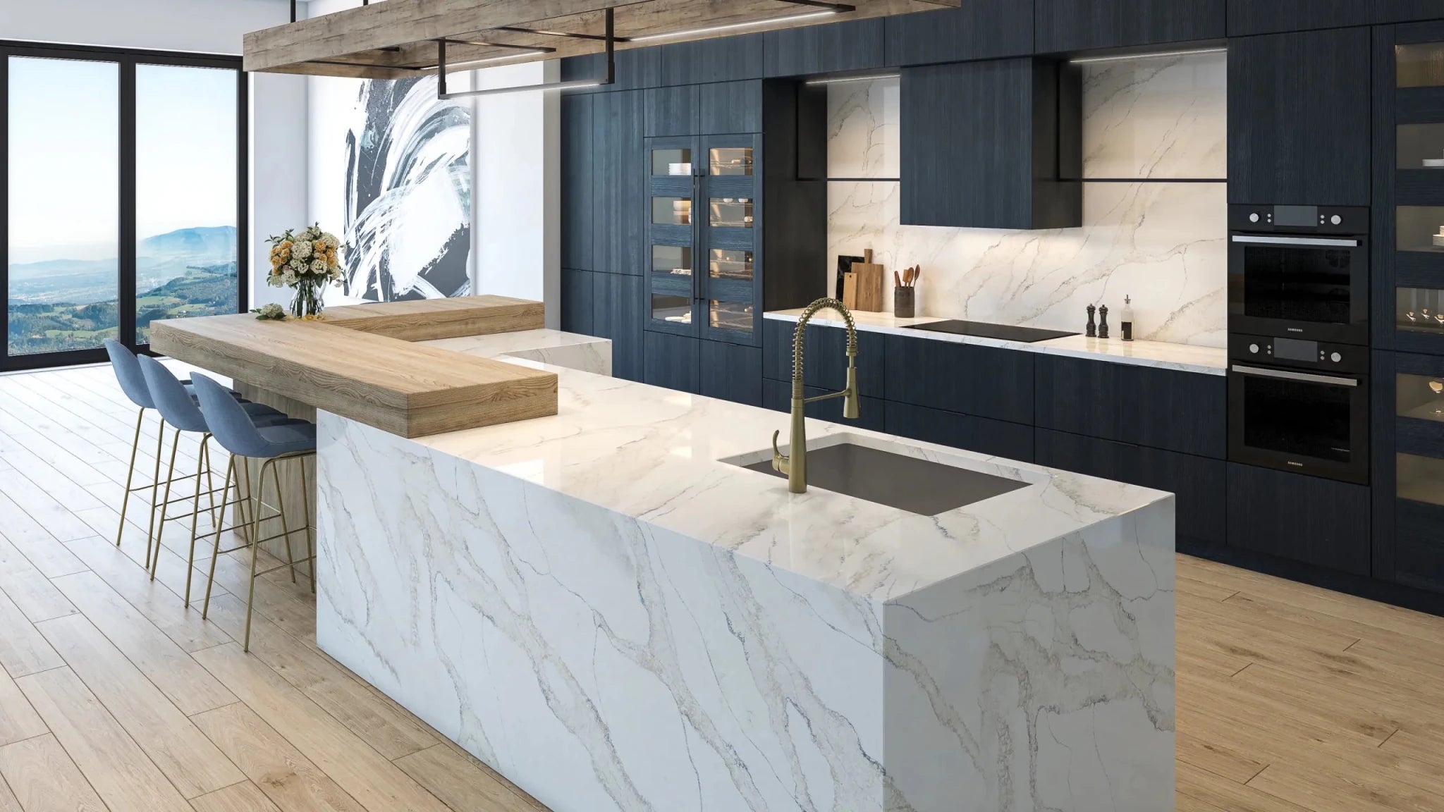 Costa Bella PentalQuartz Architectural Surfaces - Zicana Boutique - 2