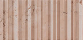 Craftsman Stripe Rosa Perlino Marble Dimensional Tile Zicana Boutique - Zicana Boutique - 1