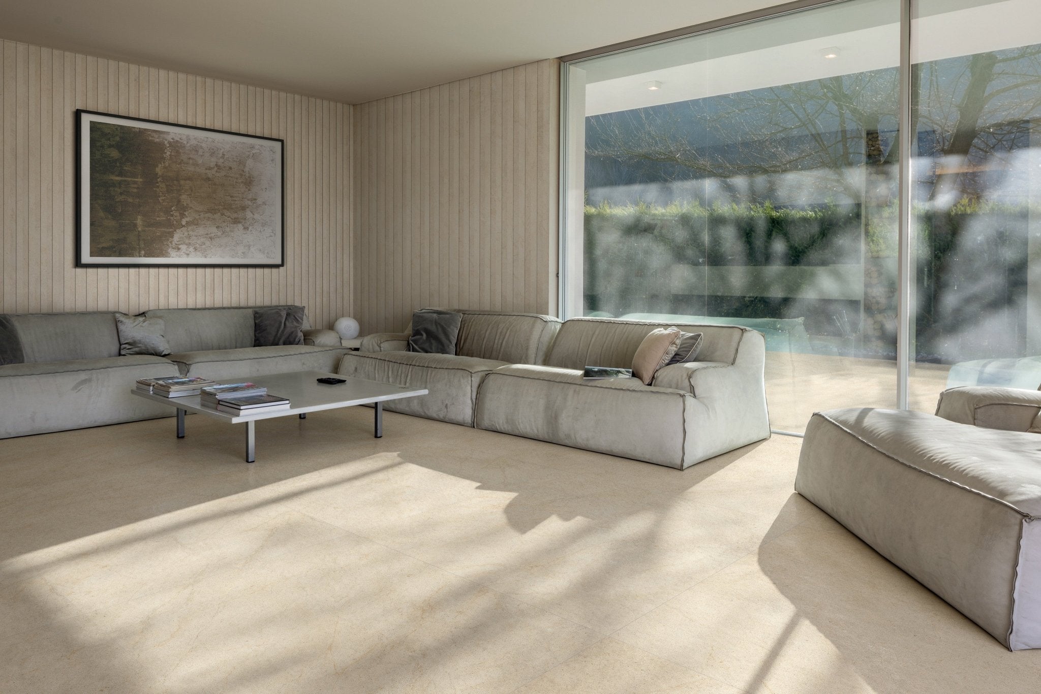 Crema Stone Porcelain Florim Pavers 24" X 48" Florim - Zicana Boutique - 11