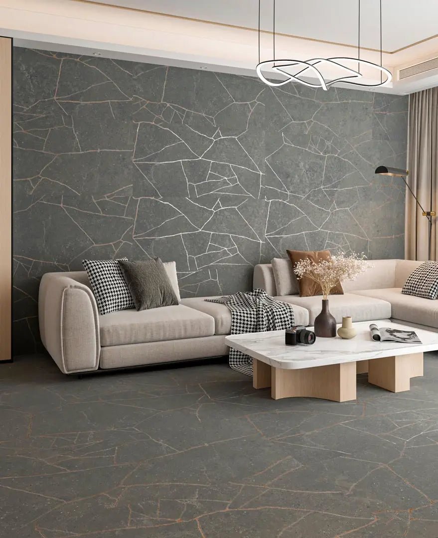 Crepa Antracite Raphael 32" x 64" Field Tile Raphael Porcelain - Zicana Boutique - 2