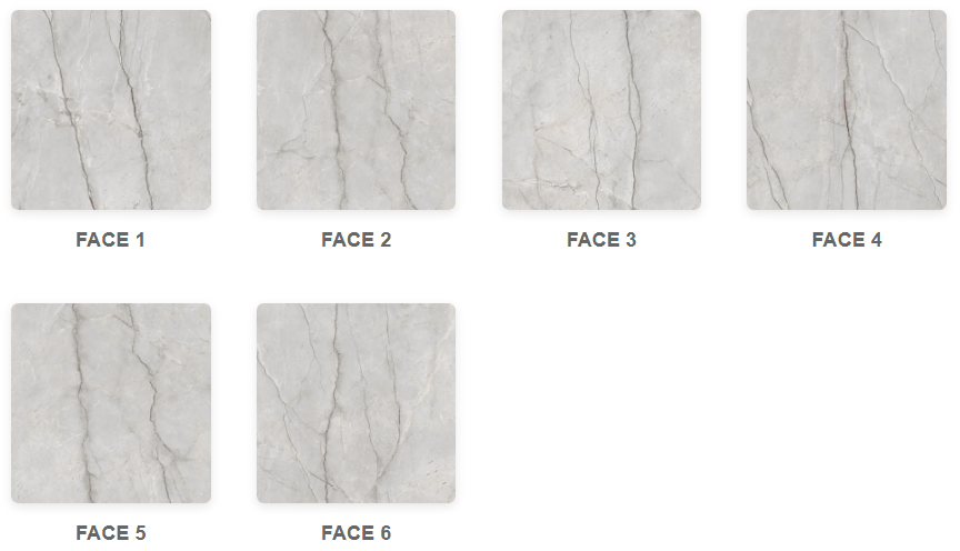 Cristallo Grey Raphael 48" x 48" Field Tile Raphael Porcelain - Zicana Boutique - 5