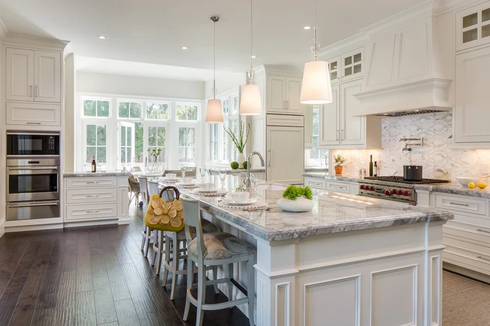 Damask Blanc Waterjet Mosaic Artistic Tile - Zicana Boutique - 5