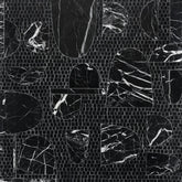 Decadence By Donghia Black Waterjet Mosaic Artistic Tile - Zicana Boutique - 1