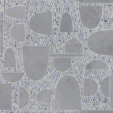 Decadence by Donghia Blue Waterjet Mosaic Zicana Boutique - Zicana Boutique - 1