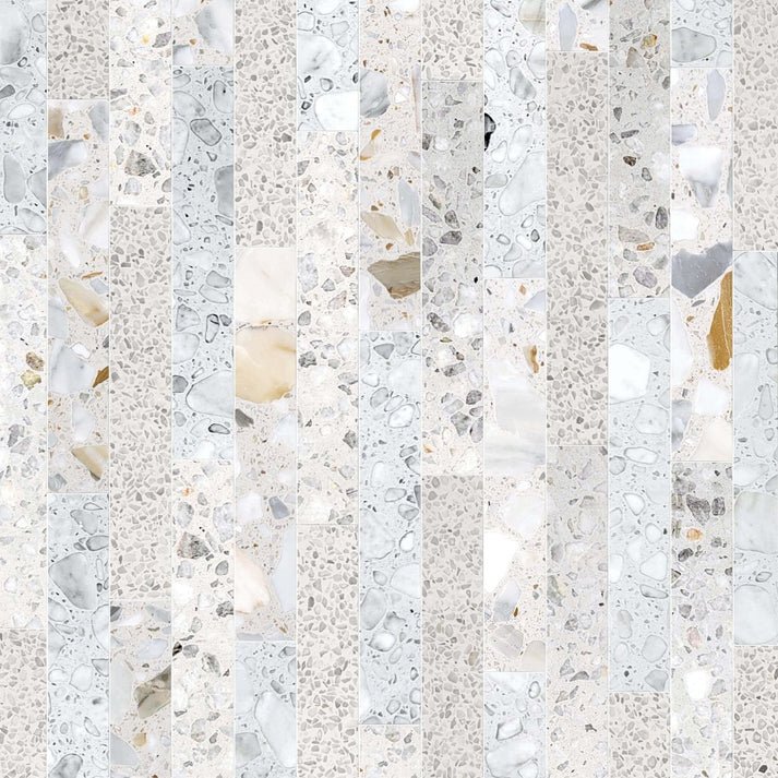 Decova Olin Cream Terrazo Waterjet Mosaic Zicana Boutique - Zicana Boutique - 1