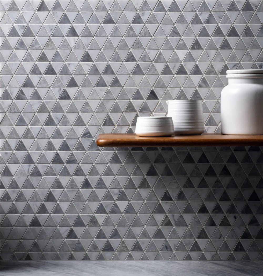 Doge Grigio Toscana Mosaic Artistic Tile - Zicana Boutique - 2