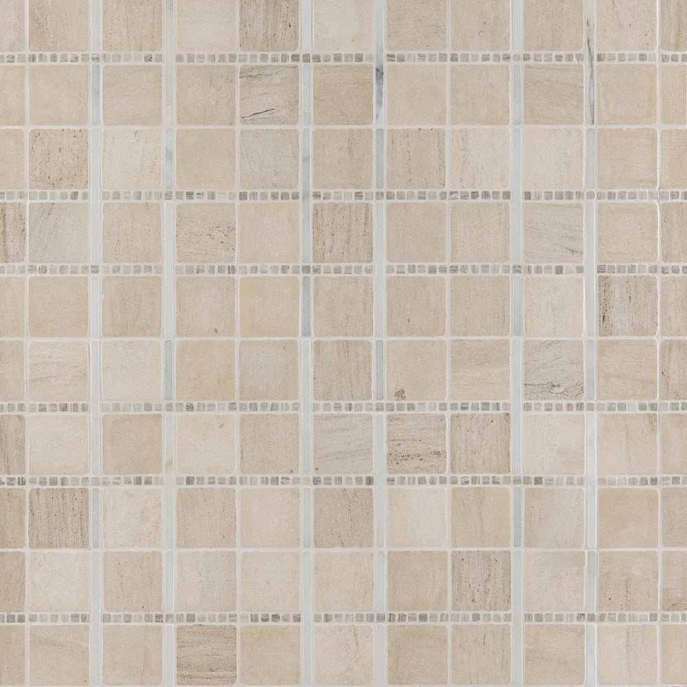 Double Check Moca Mosaic Artistic Tile - Zicana Boutique - 1