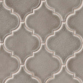 Dove Gray Ceramic MSI Mosaic Tiles 11" X 15" Arabesque Pattern MSI - Zicana Boutique - 1