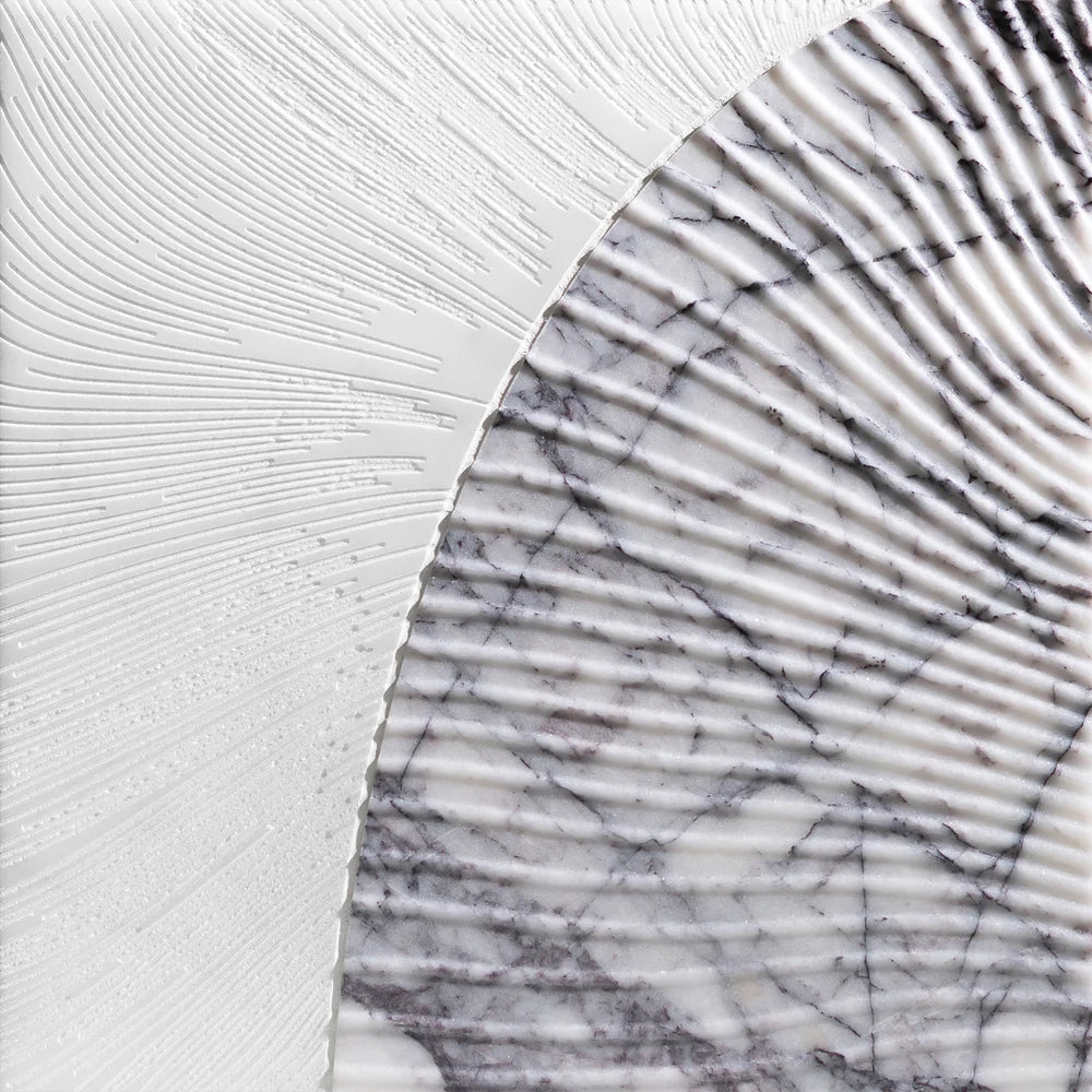 Duo by Alison Rose Calacatta Gold/Lilac Decorative Tile Artistic Tile - Zicana Boutique - 1