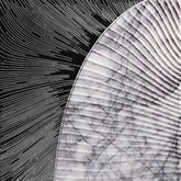 Duo by Alison Rose Nero/Lilac Decorative Tile Artistic Tile - Zicana Boutique - 1