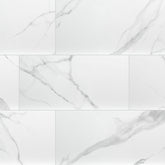 Dymo Statuary White Ceramic MSI Field Tiles 12" X 24" MSI - Zicana Boutique - 1