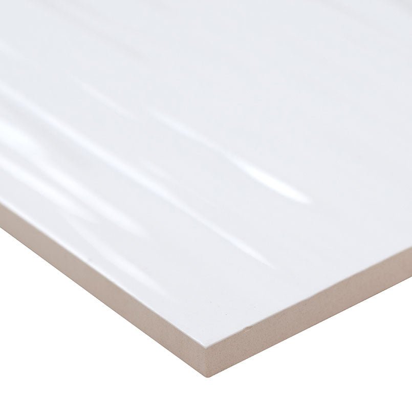 Dymo White Ceramic MSI Field Tiles 12" X 24" Stripe Pattern MSI - Zicana Boutique - 3