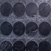 Eclipse Blackwave Marble Dimensional Tile Zicana Boutique - Zicana Boutique - 1
