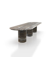 Elisa Grande Dining Table Marble Couture - Zicana Boutique - 7
