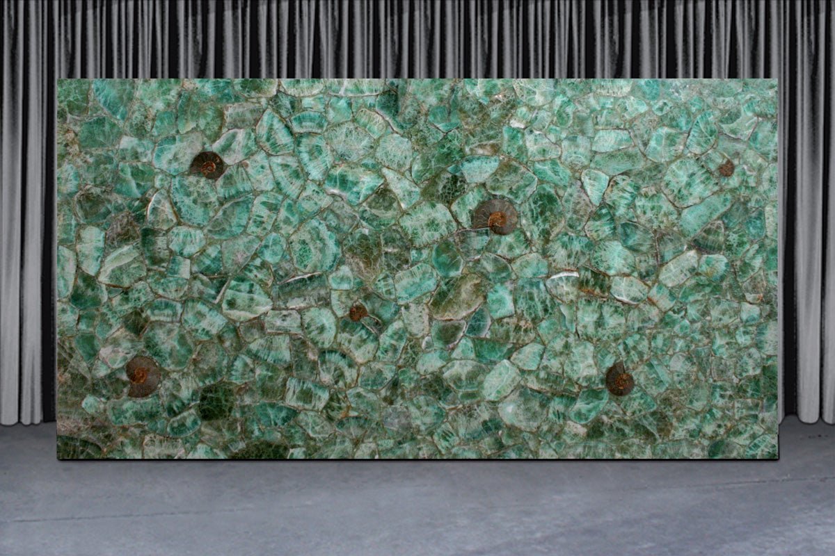 Emerald Fluorite Gemstone Antolini - Zicana Boutique - 5