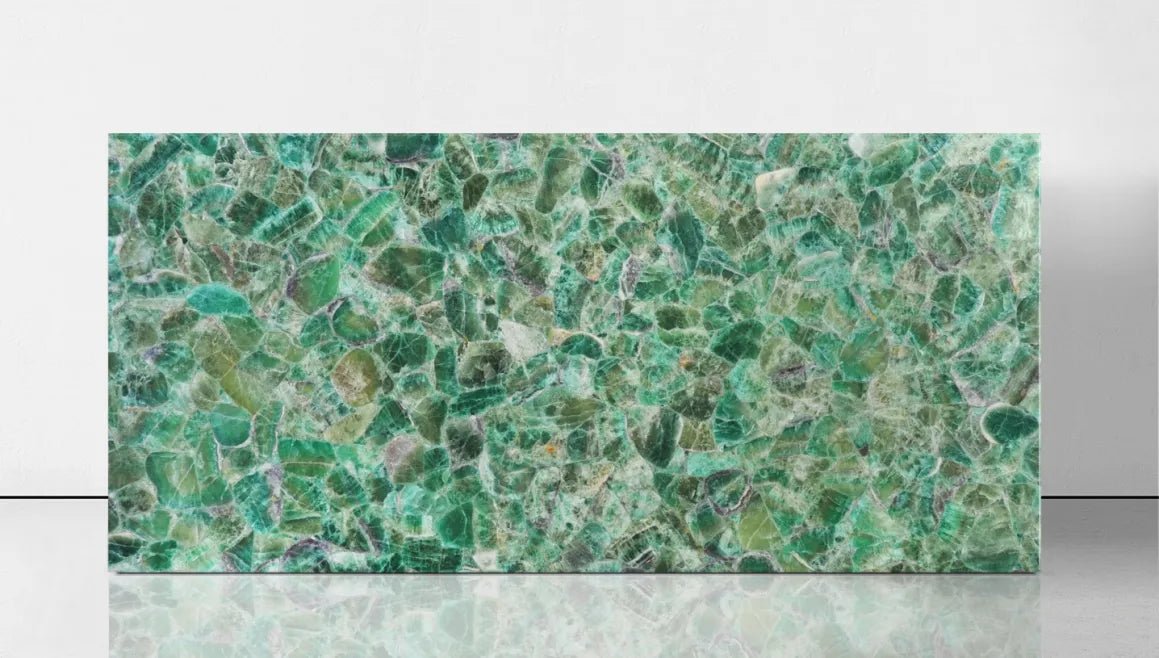 Emerald Fluorite Gemstone Zicana Boutique - Zicana Boutique - 7