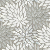 Estrella Grande White Waterjet Mosaic Artistic Tile - Zicana Boutique - 1