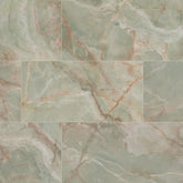Aura Verde Onyx 24" x 48" Porcelain Field Tiles