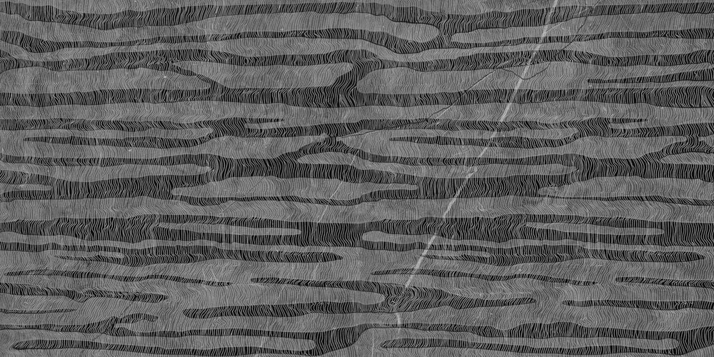 Forest By Lori Weitzner China Black Marble Decorative Tile Artistic Tile - Zicana Boutique - 6