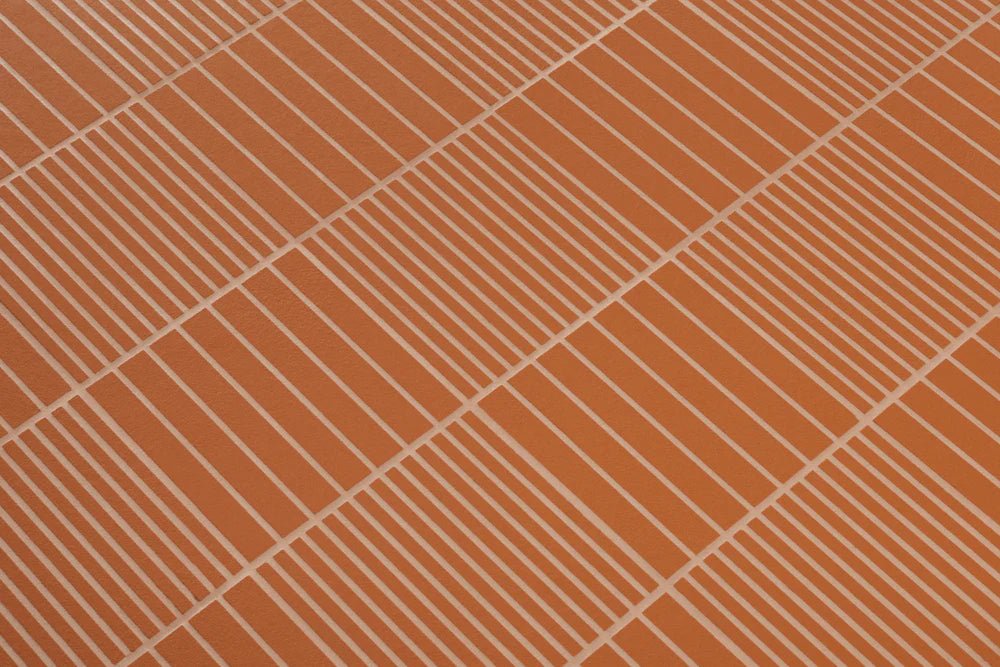 Fringe Bold Red Tile Artistic Tile - Zicana Boutique - 3