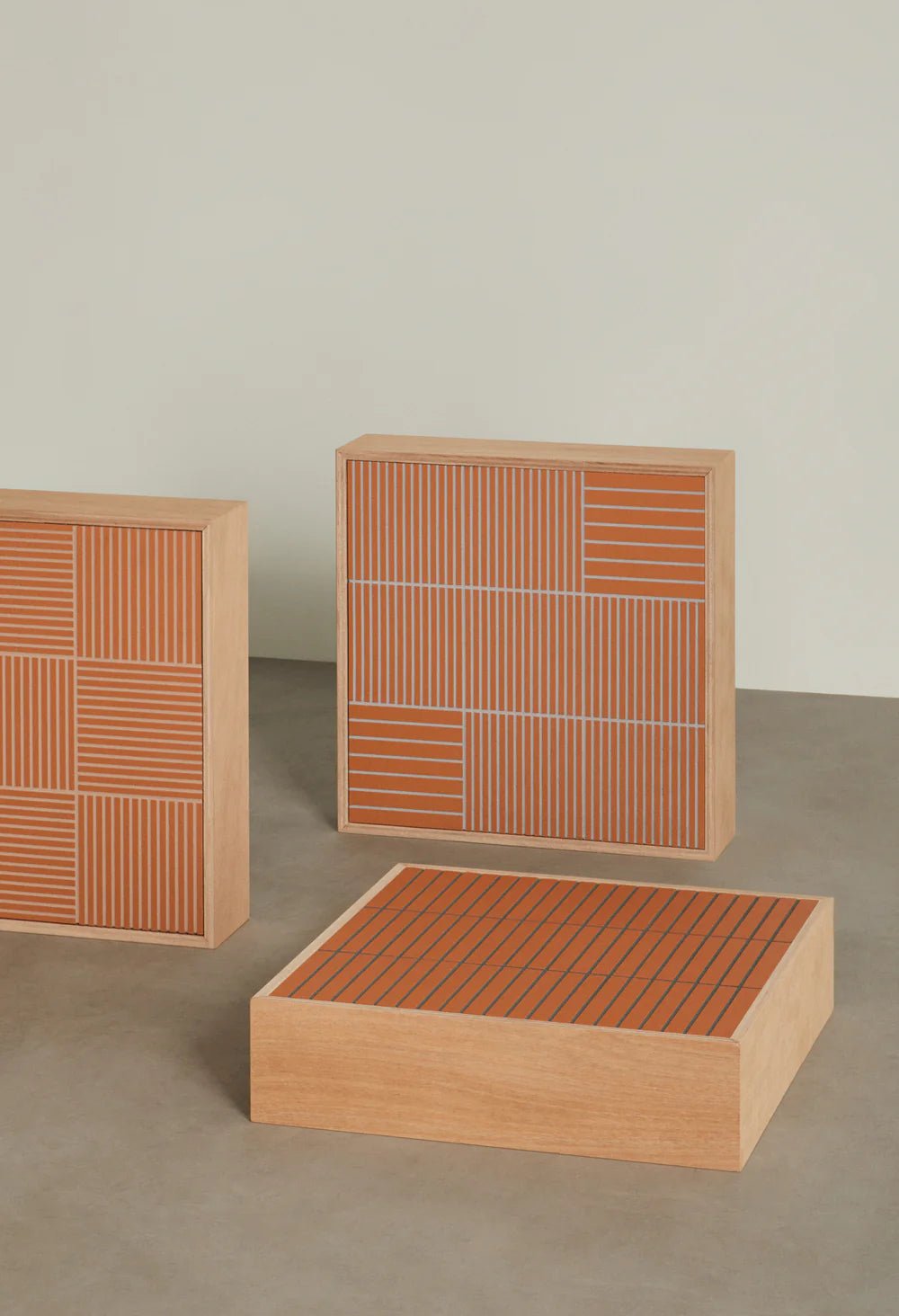 Fringe Bold Red Tile Artistic Tile - Zicana Boutique - 3