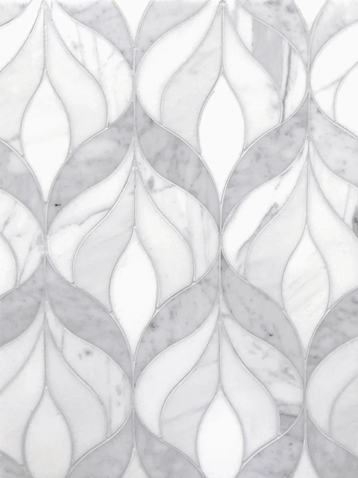 Fusion Arabesque Marble Waterjet Mosaic Zicana Boutique - Zicana Boutique - 1