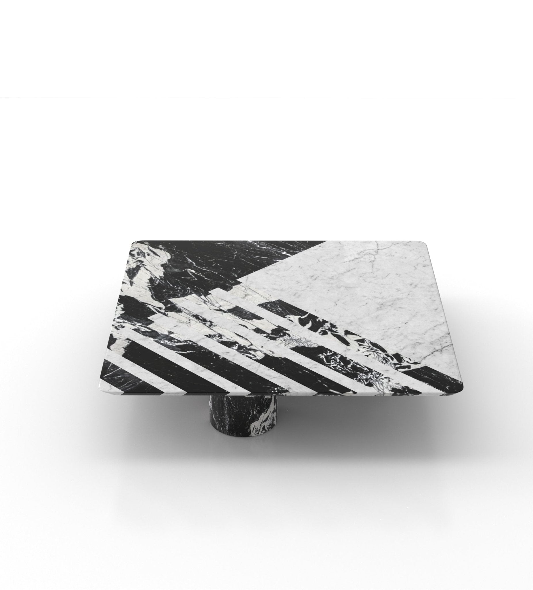 Gemini Coffee Table Marble Couture - Zicana Boutique - 2