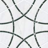 Geoglam Midnight Porcelain MSI Field Tiles 11" X 13" Hexagon MSI - Zicana Boutique - 1