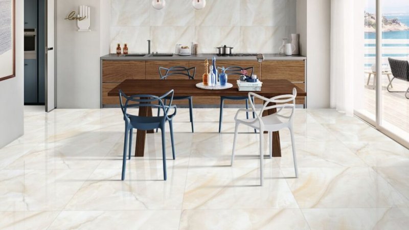 Gold Agate Onyx Raphael 32" x 32" Field Tile Raphael Porcelain - Zicana Boutique - 2