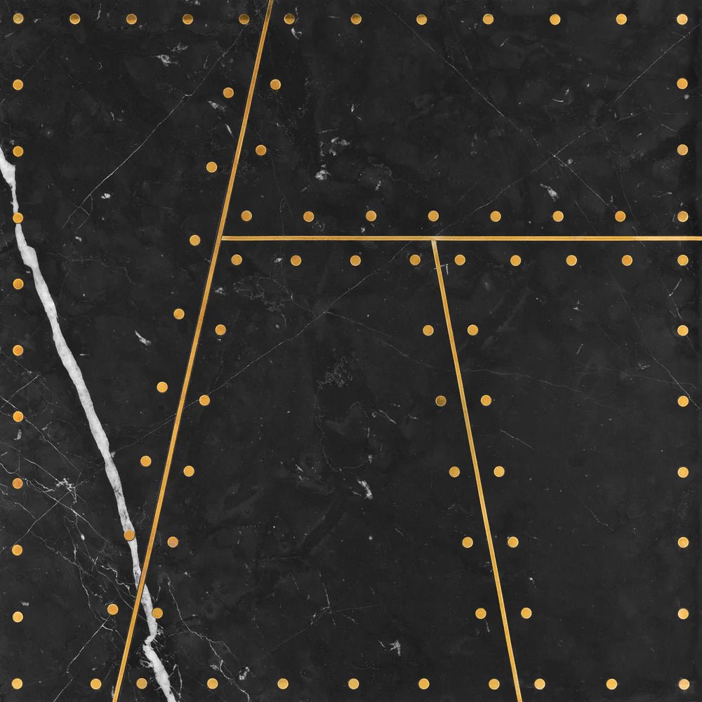 Grand Tour Aviator Nero Marble Decorative Tile Artistic Tile - Zicana Boutique - 3
