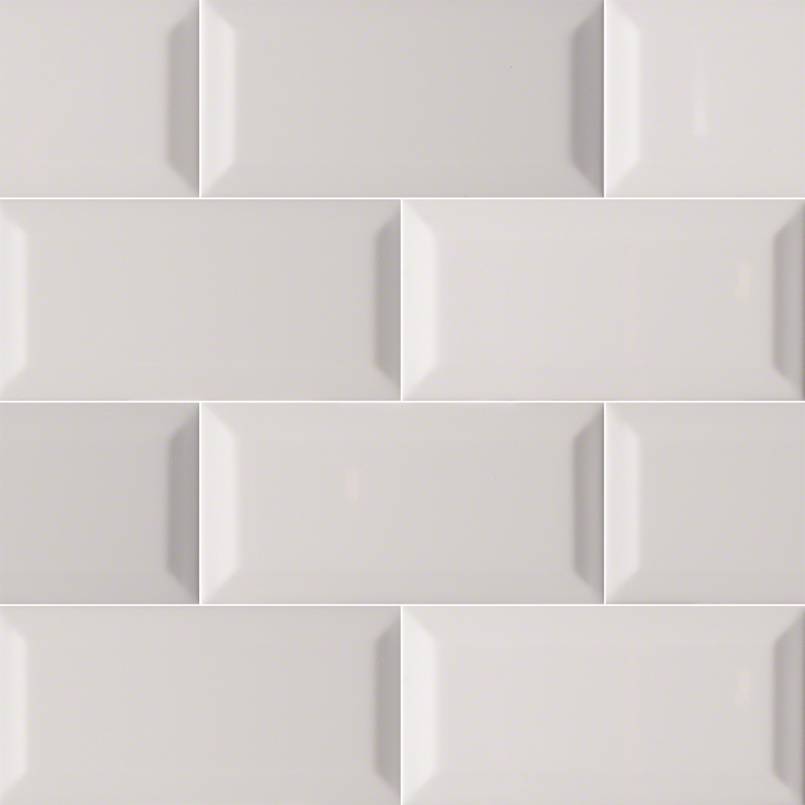 Gray Ceramic MSI Field Tiles 3" X 6" Beveled MSI - Zicana Boutique - 1