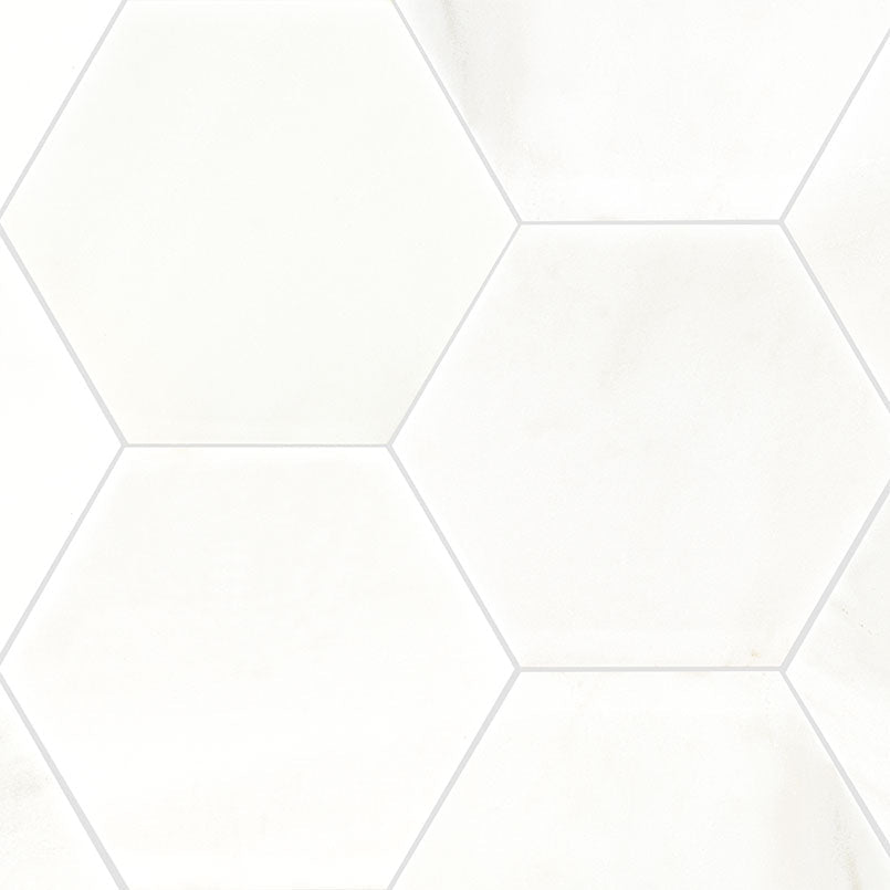Greecian White Marble MSI Field Tiles 8" Hexagon MSI - Zicana Boutique - 1