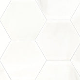 Greecian White Marble MSI Field Tiles 8" Hexagon MSI - Zicana Boutique - 1