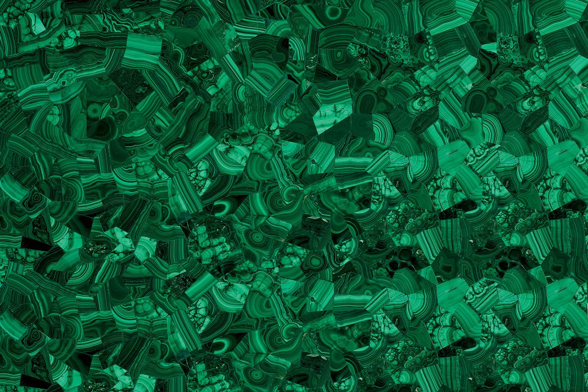 Green Malachite Gemstone Antolini - Zicana Boutique - 1