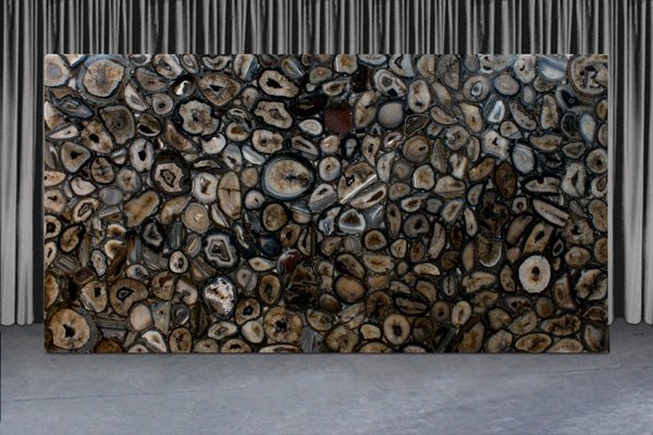 Grey Agate Precious Stone Antolini - Zicana Boutique - 4