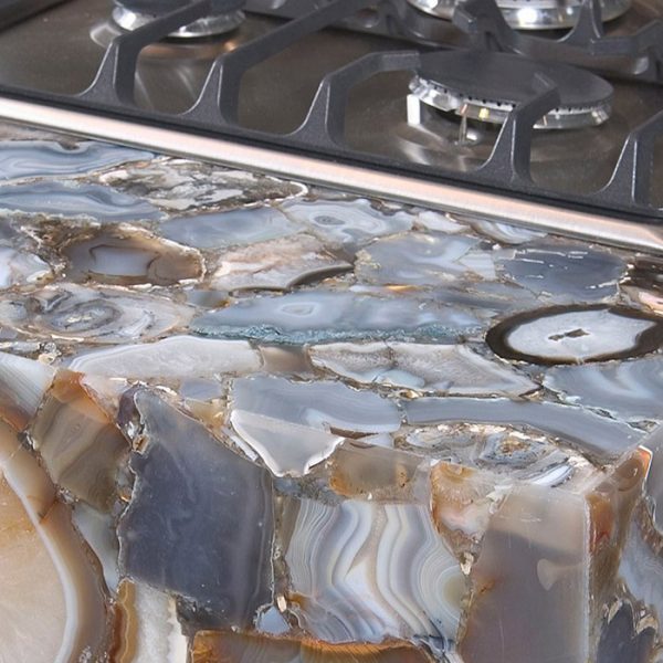 Grey Agate Precious Stone Antolini - Zicana Boutique - 6