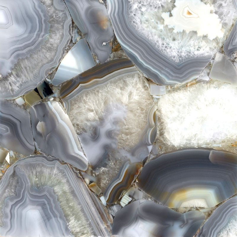 Grey Agate Precious Stone Antolini - Zicana Boutique - 1