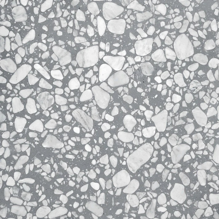 Grigio Marble Terrazzo Honed Field Tile 24''x24'' Zicana Boutique - Zicana Boutique - 1