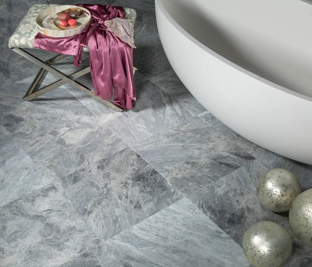 Grigio Toscana Marble Field Tile 18" x 18" Artistic Tile - Zicana Boutique - 5