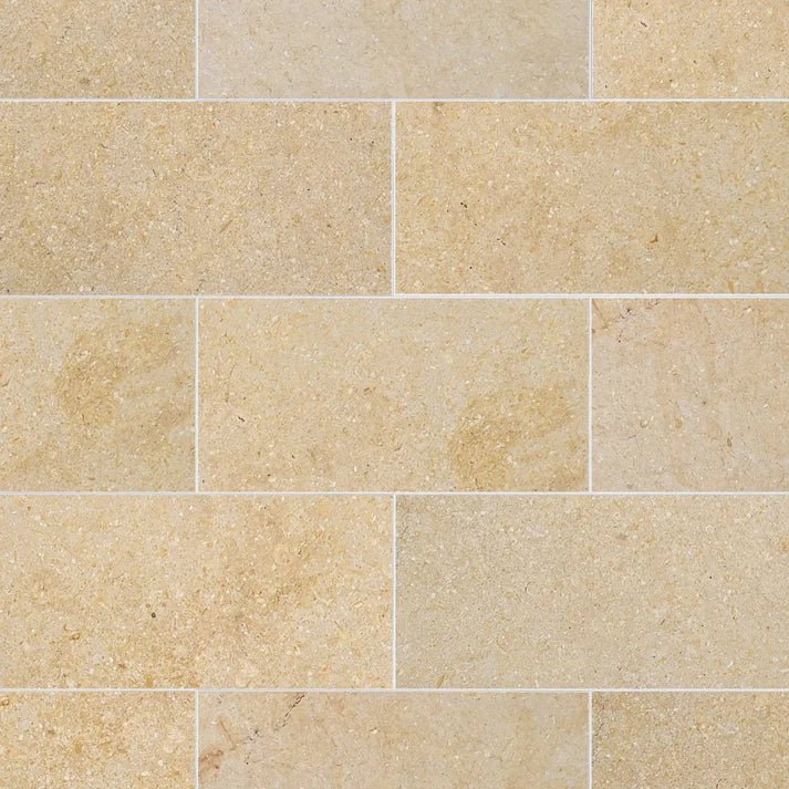 Halila Gold Honed Limestone Field Tile 6''x12'' Zicana Boutique - Zicana Boutique - 1