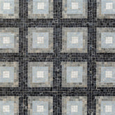 Hip 2b Stone Black & Blue Mosaic Zicana Boutique - Zicana Boutique - 1