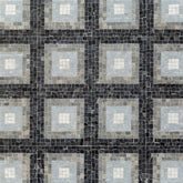 Hip 2b Stone Black & Blue Mosaic Artistic Tile - Zicana Boutique - 1