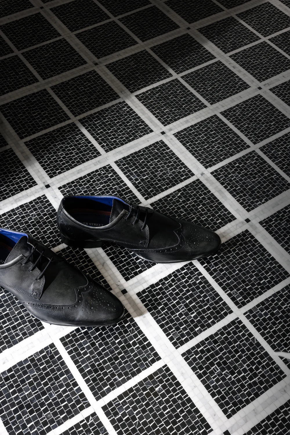 Hudson Check Black Mosaic Zicana Boutique - Zicana Boutique - 2