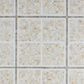 Hudson Check Vanilla Onyx Mosaic Artistic Tile - Zicana Boutique - 1