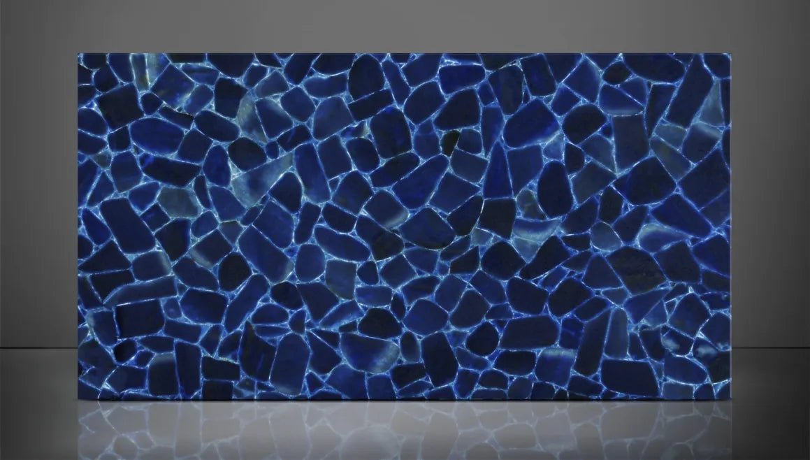 Ice Blue Calcite Gemstone Zicana Boutique - Zicana Boutique - 6