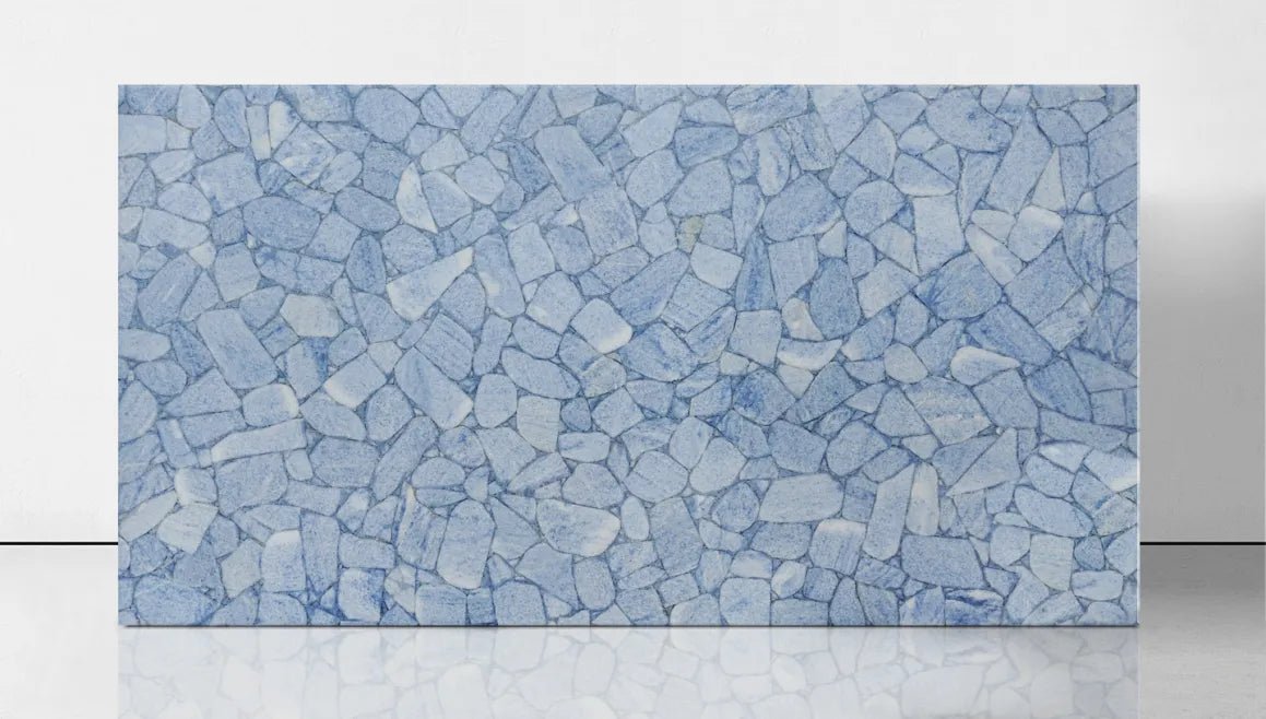 Ice Blue Calcite Gemstone Zicana Boutique - Zicana Boutique - 5