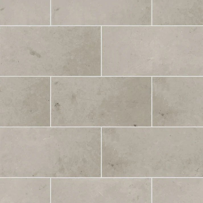 Jura Grey Honed Limestone Field Tile 6''x12'' Zicana Boutique - Zicana Boutique - 1