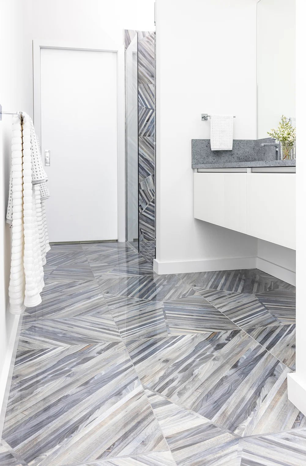 Kauri Diagonal Blue Tile Artistic Tile - Zicana Boutique - 4