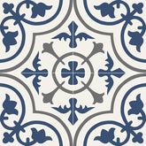 Kenzzi Zanzibar Encaustic Porcelain MSI Field Tiles 8" X 8" MSI - Zicana Boutique - 1